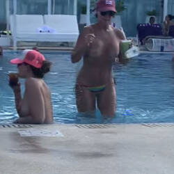 Pic #4 Cancun Vacation Girls - Beach, Big Tits, Brunette, Outdoors, Beach Voyeur, Topless Girls