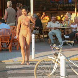 Pic #10 Naked And Exhibitionist Fun 1 - Nude Girls, Brunette, Public Exhibitionist, Flashing, Outdoors, Amateur, Medium Tits