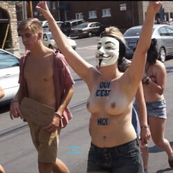 Pic #9 Free The Nipple Louisville - Topless Girls, Outdoors, Public Place, Medium Tits