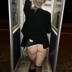 Pic #3 Naughty Maid - Big Tits, Blonde, Public Exhibitionist, Flashing, Shaved, Amateur, Costume