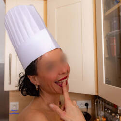 Pic #1 In My Kitchen (1) - Brunette, High Heels Amateurs, Mature, Small Tits, Amateur