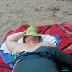 Pic #1 Beach - Beach, Big Tits, Outdoors, Beach Voyeur