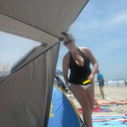 Pic #7 Beach - Beach, Big Tits, Outdoors, Beach Voyeur