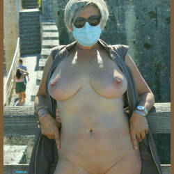 Pic #7 Provins Ville Medieval - Big Tits, Blonde, Public Exhibitionist, Flashing, Outdoors, Shaved, Amateur