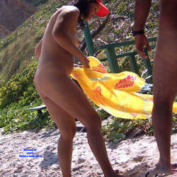 Pic #2 Wife From Tambaba Beach, Brazil - Nude Girls, Beach, Brunette, Outdoors, Beach Voyeur