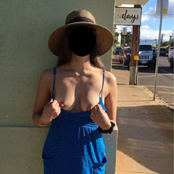 Dedicated To Mrs West - Big Tits, Public Exhibitionist, Flashing, Outdoors, Amateur