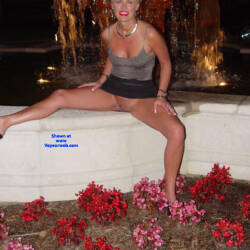 Pic #5 Miss July - Nude Wives, Blonde, Mature, Outdoors, Shaved, Amateur, Medium Tits