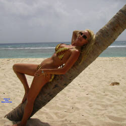 Pic #1 Beach In BVI - Nude Girls, Beach, Big Tits, Blonde, Mature, Outdoors, Amateur