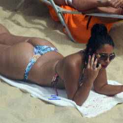 Pic #3 PINA BEACH. BRAZIL - Beach, Big Ass, Outdoors, Public Place, Bikini Voyeur, Ebony, Firm Ass, Round Ass, Beautiful Ass