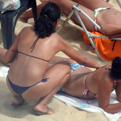 Pic #4 PINA BEACH. BRAZIL - Beach, Big Ass, Outdoors, Public Place, Bikini Voyeur, Ebony, Firm Ass, Round Ass, Beautiful Ass