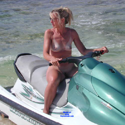 Pic #1 Jetski Milf - Beach, Long Legs, Nature, Nude Amateurs, Round Ass, Shaved, Small Tits, Beach Pussy, Natural Tits, Perky Boobs, Trimmed Pussy