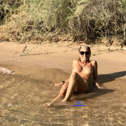 Pic #3 Joy naked outdoors - Beach, Nude Amateurs, Outdoors, Round Ass, Beach Pussy, Beautiful Ass, Big Tits, Blonde, Pussy, Round Tits, Shaved, Tattoos, Wet Pussy Pic, Wet Tits