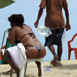 Pic #3 We are grateful for the visits. - Beach, Beach Pussy, Beach Voyeur, Bent Over, Big Ass, Big Tits