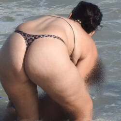 Pic #5 We are grateful for the visits. - Beach, Beach Pussy, Beach Voyeur, Bent Over, Big Ass, Big Tits