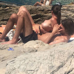 Pic #7 Topless girls in France - Beach, Beach Pussy, Beautiful Ass, Big Tits, Medium Tits, Natural Tits, Outdoors, Perky Boobs, Public Exhibitionist, Public Place