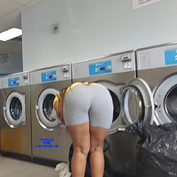 Pic #1 My day at Laundromat  - Big Ass, Big Tits, Outdoors