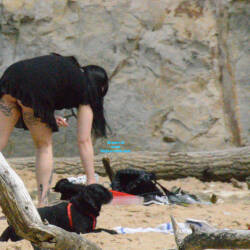 Pic #3 digging in the beach sand