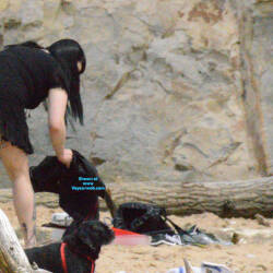 Pic #1 digging in the beach sand