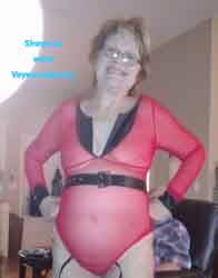 Pic #7 Modeling my Santa helper suit  - Amateur, Big Ass, Costume, Mature, Mature Ass, Mature Pussy, Medium Tits, Natural Tits, See Through, See Through Panties, Wives In Lingerie