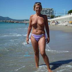 Pic #8 Paola in Costa Azzurra 2 - Amateur, Beach, Beach Pussy, Big Tits, Blonde, Firm Ass, Hanging Tits, Hard Nipples, Homemade Amateur, Natural Tits, Nature, Outdoors, Topless Amateurs, Topless Wives