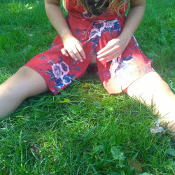 Pic #3 Showing off in a park - Amateur, Brunette, Bush Or Hairy, Firm Ass, Flashing, Flashing Tits, Hard Nipples, Homemade Amateur, Legs Spread Wide Open, Natural Tits, Perky Boobs, Pussy, Pussy Hair, Small Tits