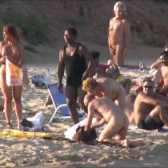 Barcelona Beach Exhibitionist - Beach, Public Exhibitionist