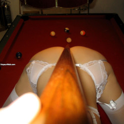 Pic #5 Pool table - Amateur, Bent Over, Brunette, Costume, Firm Ass, Hard Nipples, Lingerie, Medium Tits, Natural Tits, Nude Amateurs, Nude Wives, Perky Boobs, Pussy, Shaved, Stockings Pics