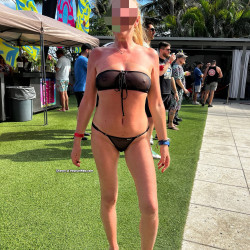 Pic #7 Miami ultra 2024 - Amateur, Ass, Beach, Beach Pussy, Beautiful Ass, Bent Over, Blonde, Costume, Firm Ass, Flashing, Flashing Tits, Hard Nipples, Legs Spread Wide Open, Long Legs, Medium Tits, Natural Tits, Outdoors, Perky Boobs, Public Exhibitionist, Public Place, Pussy, See Through, See Through Panties, Sexiest Legs, Shaved, Young Woman