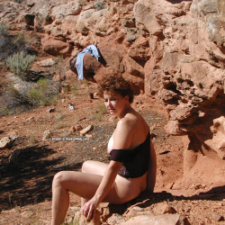 Pic #1 Outdoors at red rocks - Amateur, Ass, Brunette, Close-ups, Cunt Pics, Flashing, Flashing Tits, Girls Stripping, Hard Nipples, Legs Spread Wide Open, Lingerie, Medium Tits, Milf, Milf Ass, Natural Tits, Nature, Nude Amateurs, Nude Wives, Outdoors, Pussy, See Through, Shaved