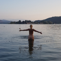 Pic #4 Lago Maggiore - Amateur, Ass, Blonde, Flashing, Flashing Tits, Hard Nipples, Mature, Mature Ass, Mature Pussy, Natural Tits, Nature, Nude Amateurs, Nude Wives, Outdoors, Pussy, Wet, Wet Pussy Pic, Wet Tits