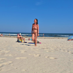 Pic #7 A lady on a nude beach at the Baltic sea - Amateur, Beach, Beach Pussy, Beach Voyeur, Brunette, Cumshot, Cunt Pics, Hard Nipples, Milf, Milf Ass, Natural Tits, Nature, Nude Amateurs, Nude Girls, Nude Wives, Outdoors, Public Exhibitionist, Public Place, Pussy, Shaved, Voyeur