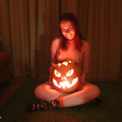 Halloween foxy - Amateur, Ass, Beautiful Ass, Close-ups, Hard Nipples, Natural Tits, Nude Amateurs, Nude Girls, Perky Boobs, Pussy, Redhead, Round Ass, Round Tits, Sexiest Legs, Shaved, Young Woman