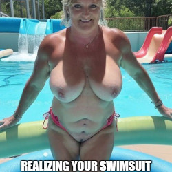 Pic #3 Teacher Exposed at the Waterpark