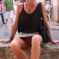 Pic #6 Bexx Upskirts - Public Place, Public Exhibitionist