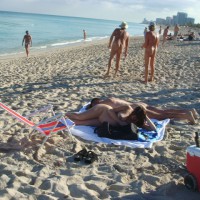 Sexy And Pregnant At The Nude Beach