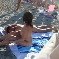 Pic #5 Sexy And Pregnant At The Nude Beach